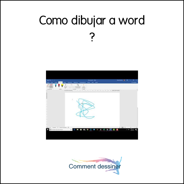 Como dibujar a word